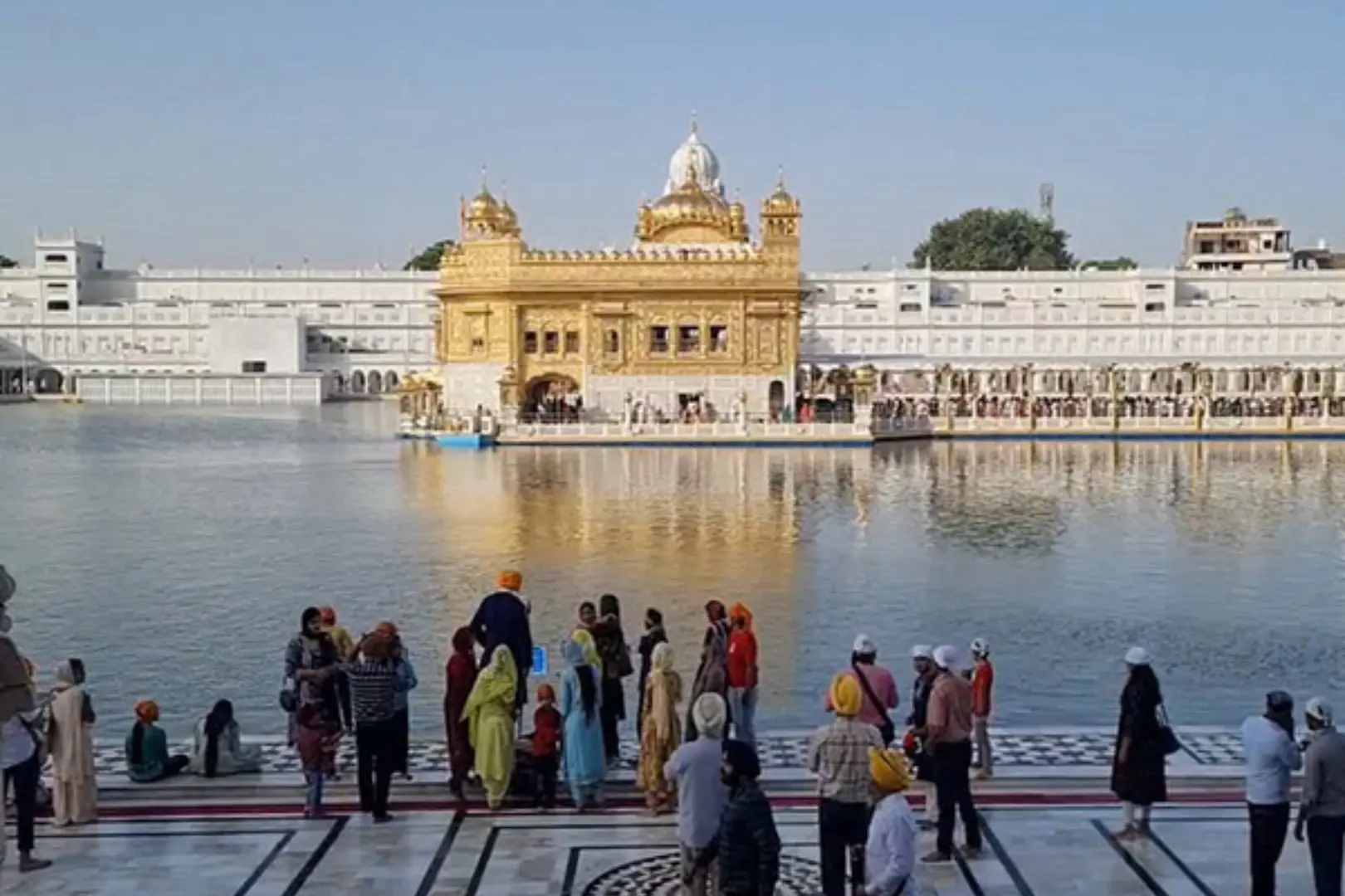 at the golden temple, devotees throng to celebrate guru arjan dev's gurpurab