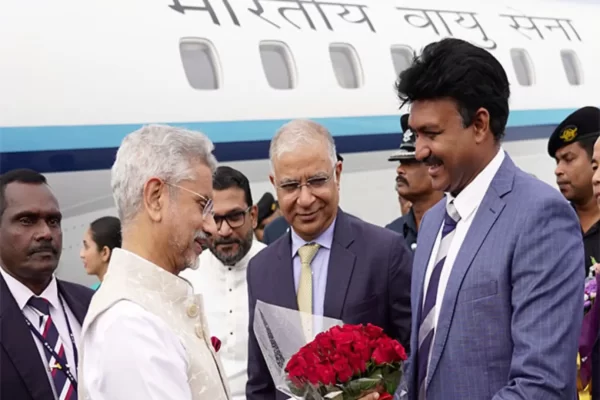 EAM Jaishankar travels to Sri Lanka in order to meet with the leadership.