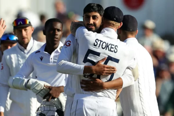 After winning the fifth match against WI, England's Bashir said, "I'm going to stay grounded."