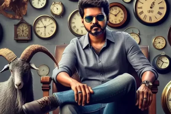 Thalapathy Vijay's latest film, 'GOAT,'