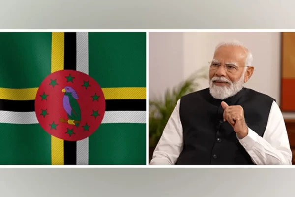 pm modi receives the highest national honor from dominica.