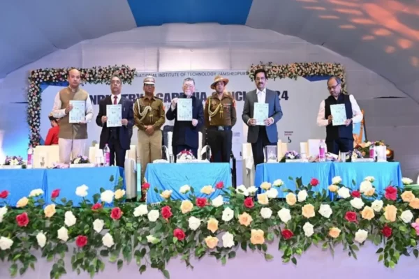 The governor of Jharkhand officially opened the second industry-academia conclave (iac-2024) at nit jamshedpur.