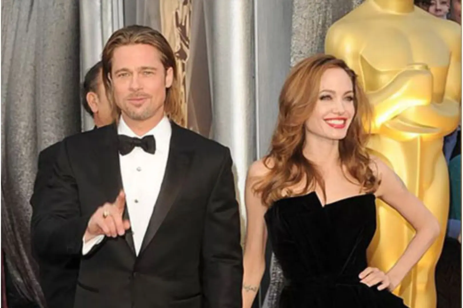 Angelina Jolie and Brad Pitt