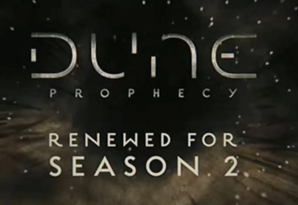 before the season 1 conclusion, "dune: prophecy" was renewed for a second season.