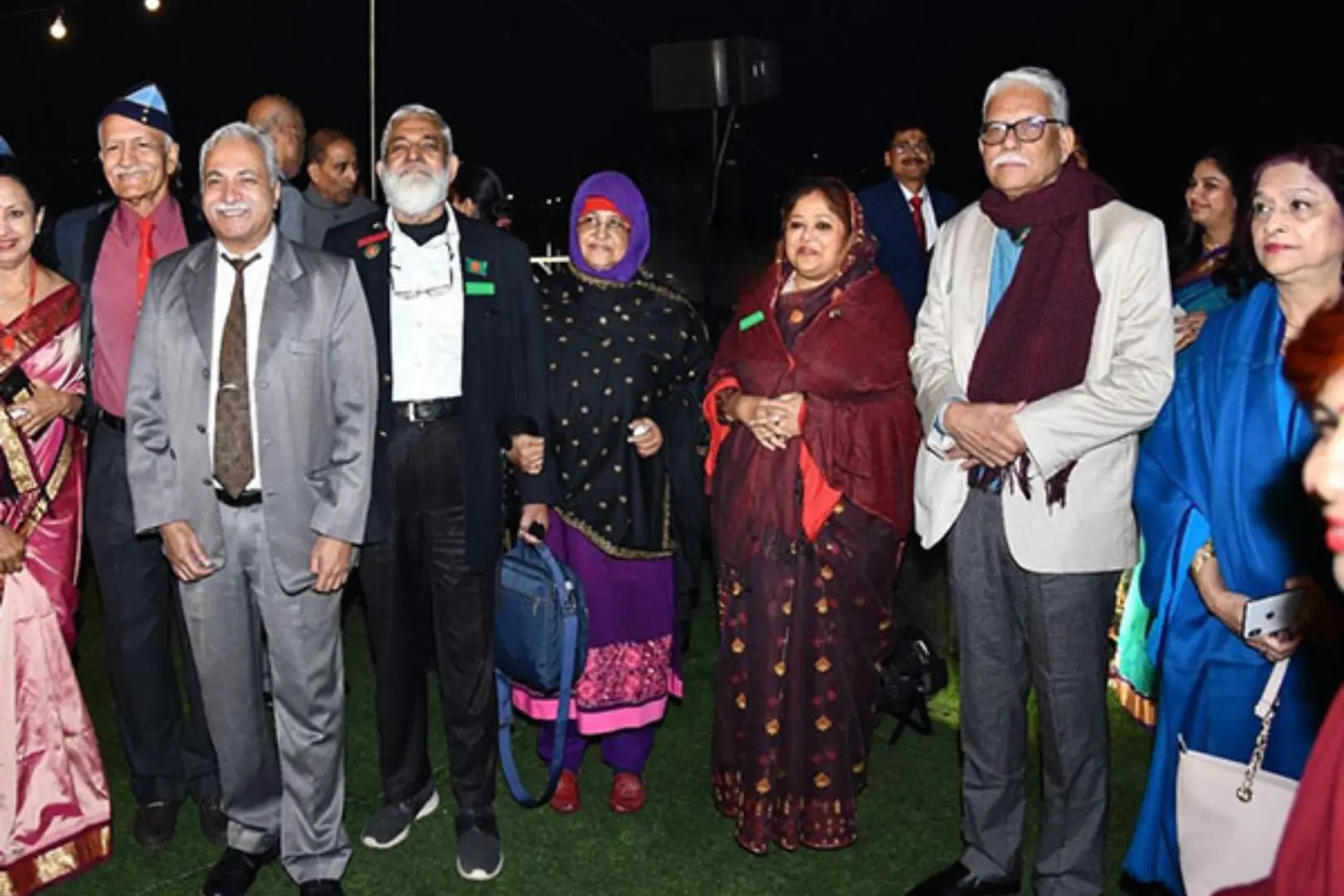 indian veterans and a delegation from bangladesh recall the liberation war of 1971.