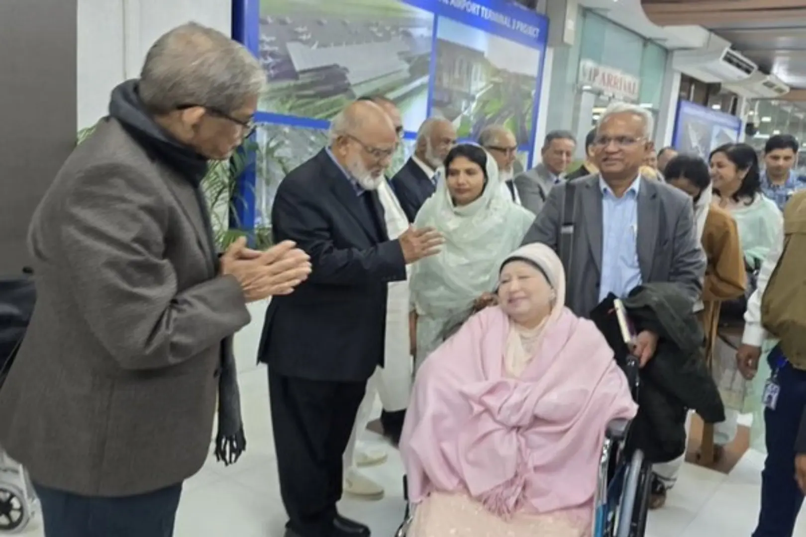 khaleda zia, the former prime minister of Bangladesh and a prominent political figure, has departed for london on january 7, 2025, for medical treatment.