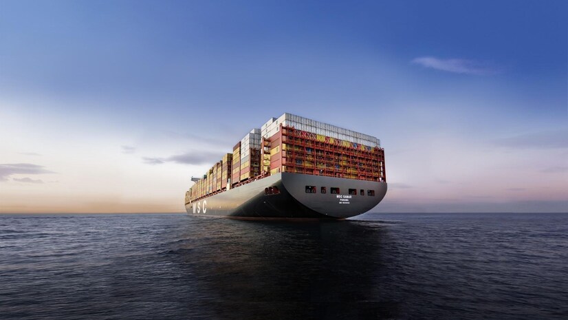 container ship