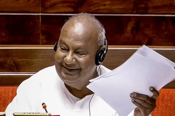 VP Dhankhar greets former PM Deve Gowda, sends birthday wishes deve gowda