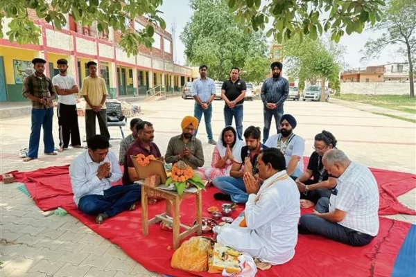 Punjab Kings, Round Table India open 3 classroom blocks in two local Punjab schools punjab kings