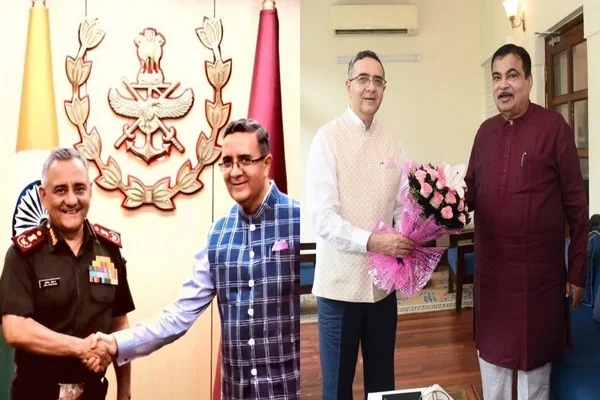 Indian ambassador to Germany meets CDS Chauhan, Nitin Gadkari to enhance defence, transport relationship nitin gadkari
