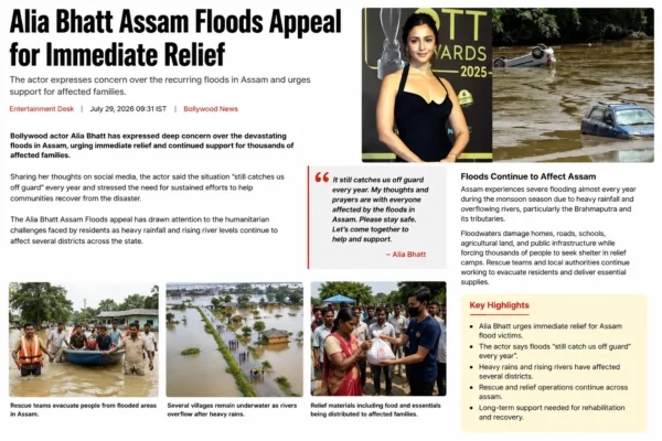 alia bhatt assam floods