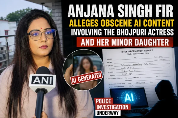 anjana singh fir over alleged ai content