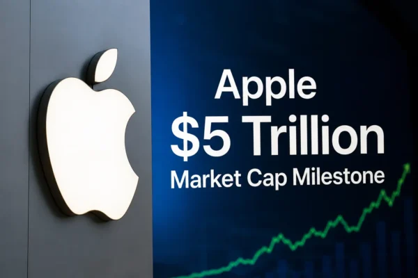 apple usd 5 trillion market cap milestone