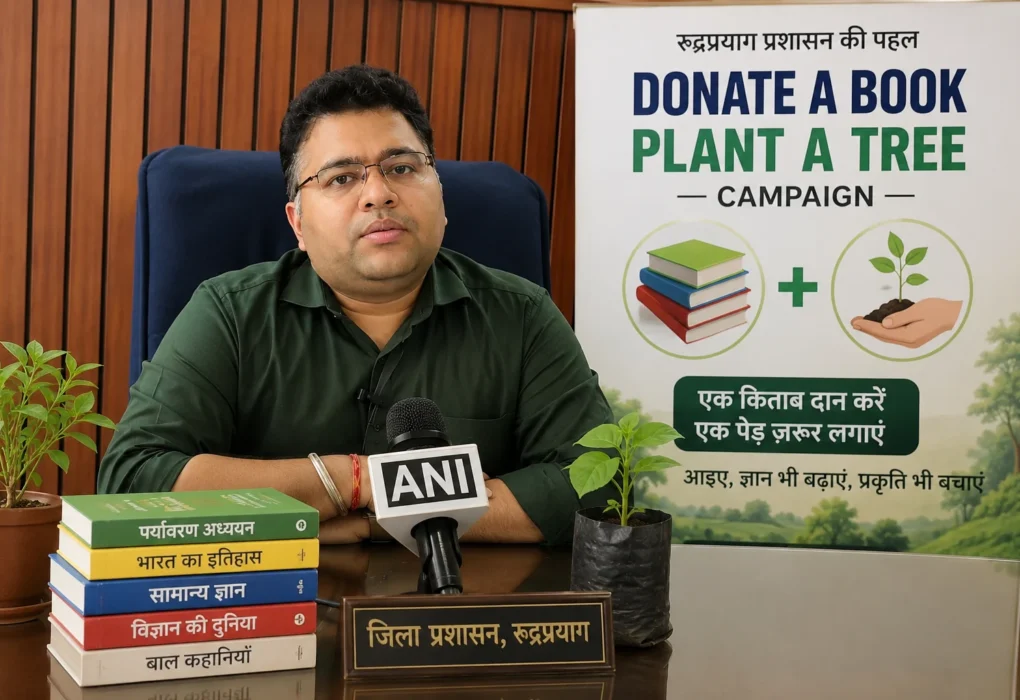 donate a book plant a tree campaign