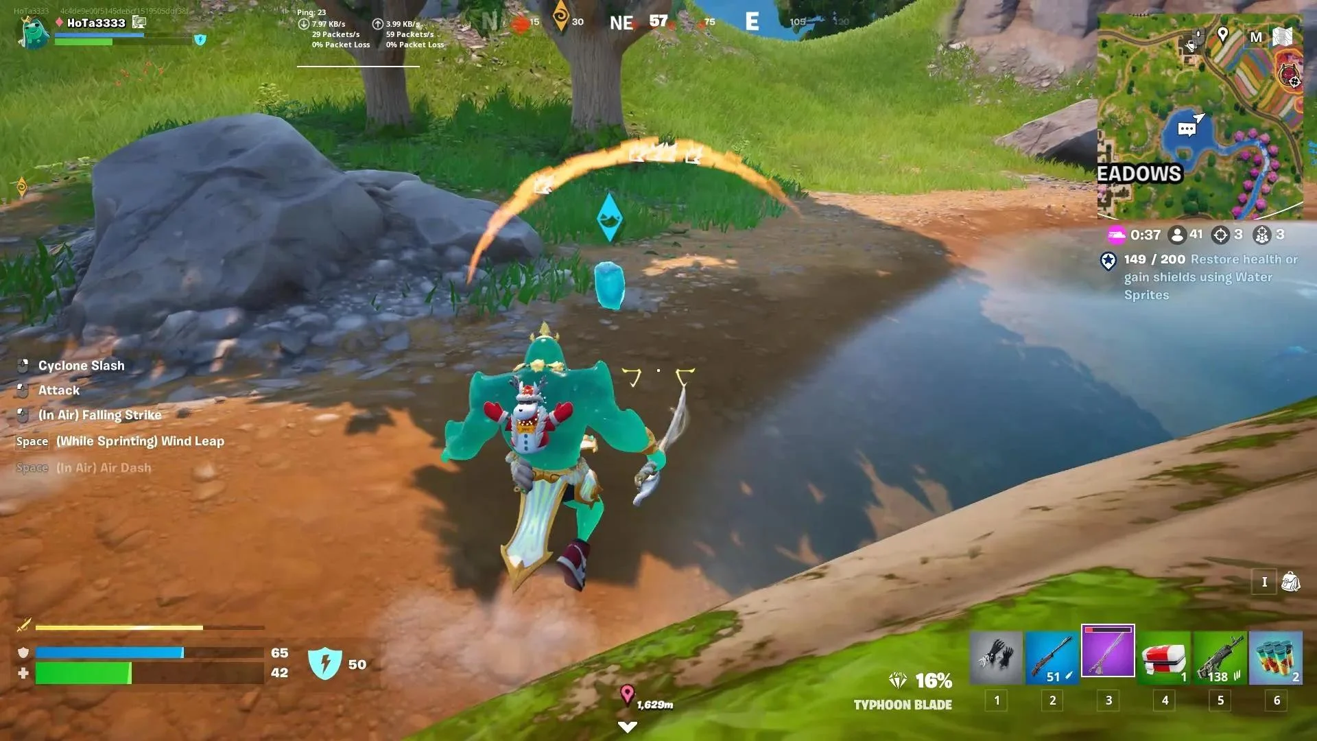fortnite sprite power hour