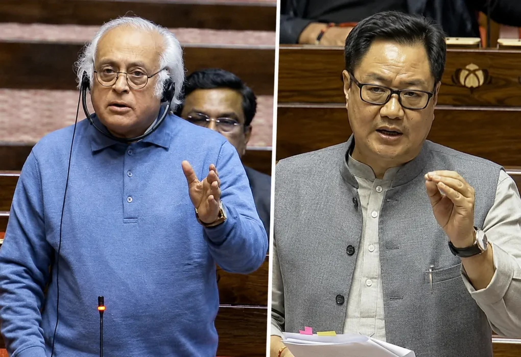 jairam ramesh accuses rijiju