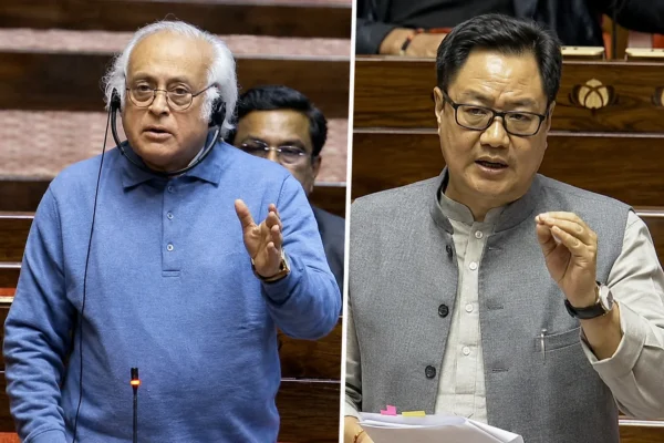 jairam ramesh accuses rijiju