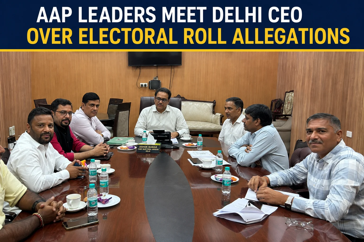 aap electoral roll allegations