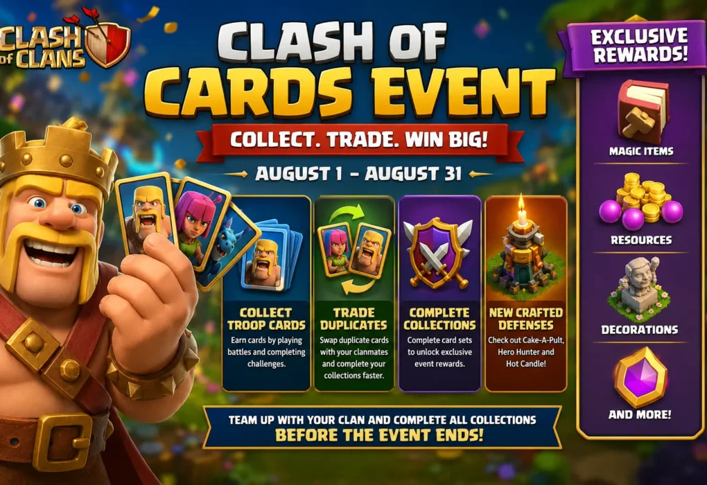 clash of cards event