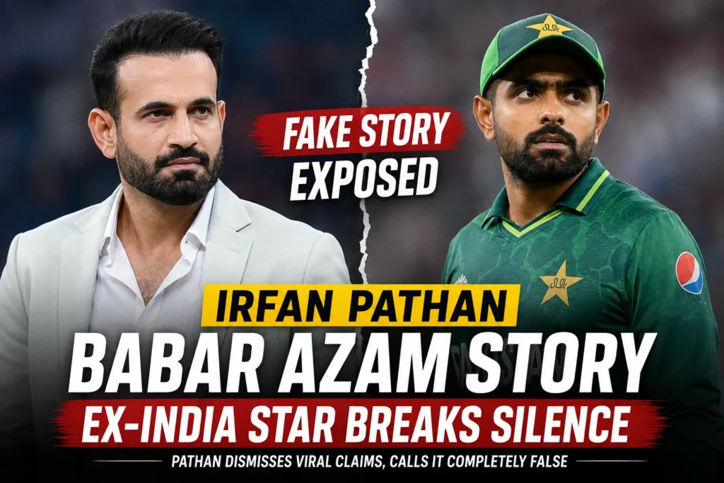 irfan pathan babar azam story