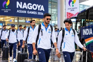 india cricket team reaches nagoya