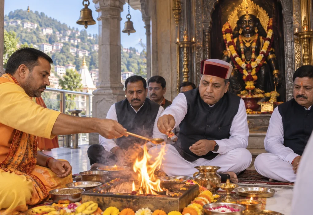 kalisthan temple nahan havan